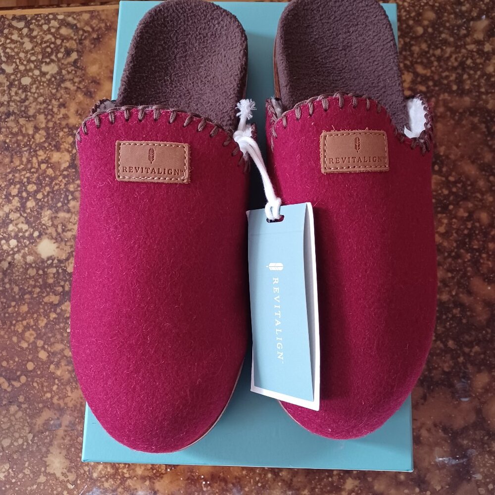 Revitalign Alder Women's Orthotic Slipper, sz 10
